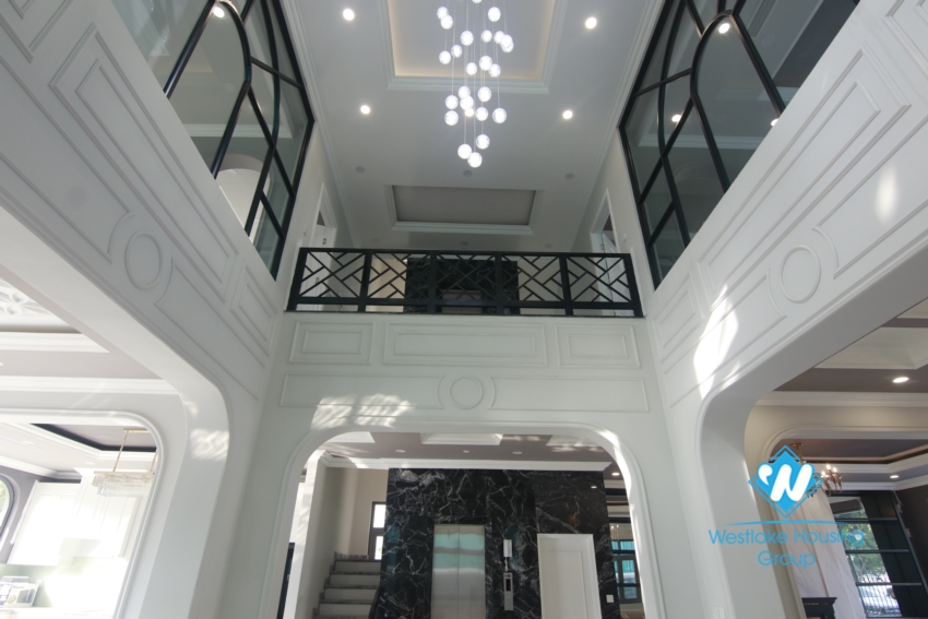 Brand new villa for rent in Vinhome Harmony.